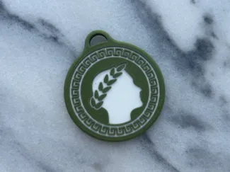 Julius Caesar name tag/keychain