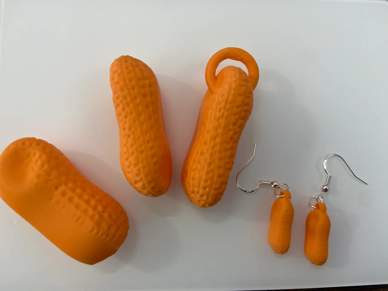 Circus Peanuts!!!! Earring, keychain, and more! view 2