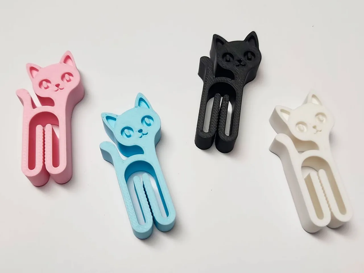 Mini Clip Cat - Close bags packages envelopes easy view 2