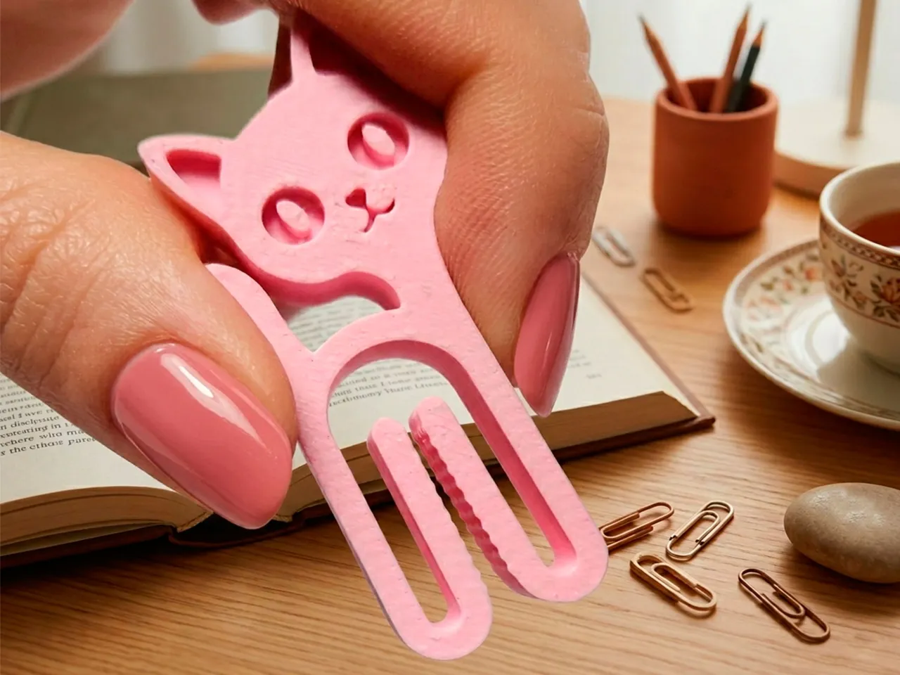 Mini Clip Cat - Close bags packages envelopes easy view 3