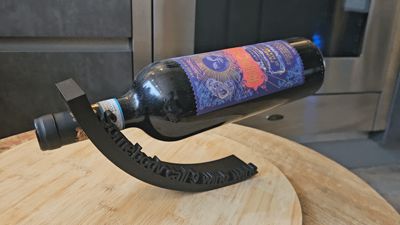 Somebody Call 9 Wine - Floating Wine Bottle Holder