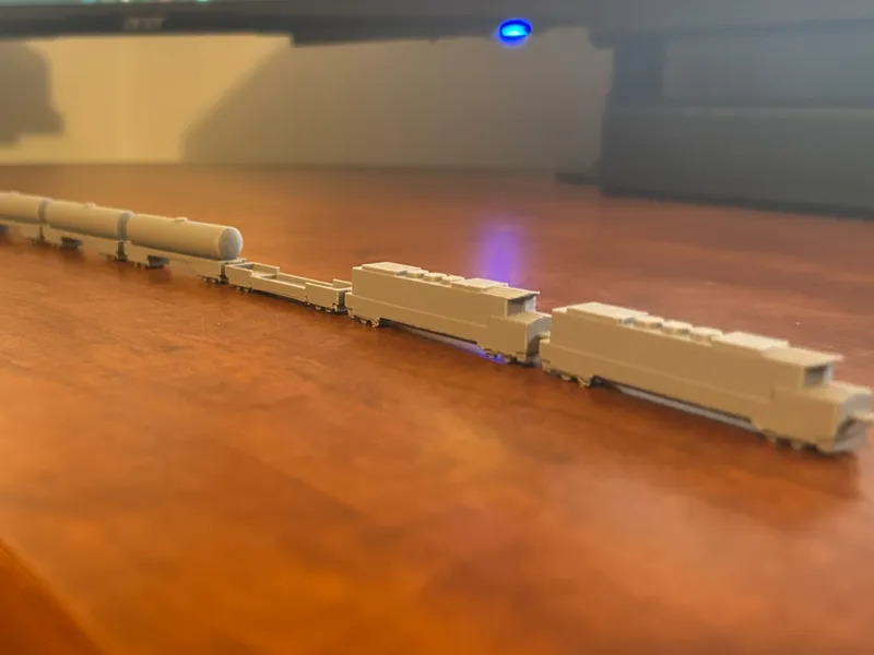Mini Model Train Pieces