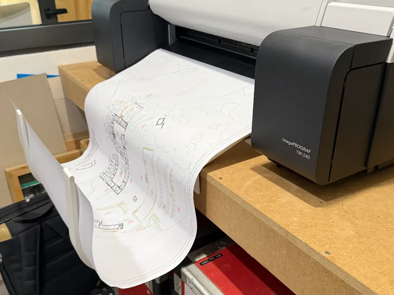 Canon TM-240 Large Print Catch Tray