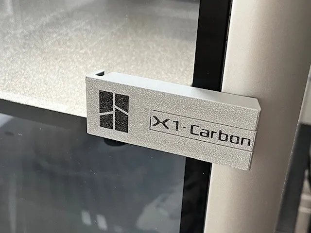 Bambu X1-Carbon Door Handle with Spacer Arm