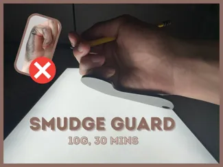 Writing Smudge Protector | Smudge Guard