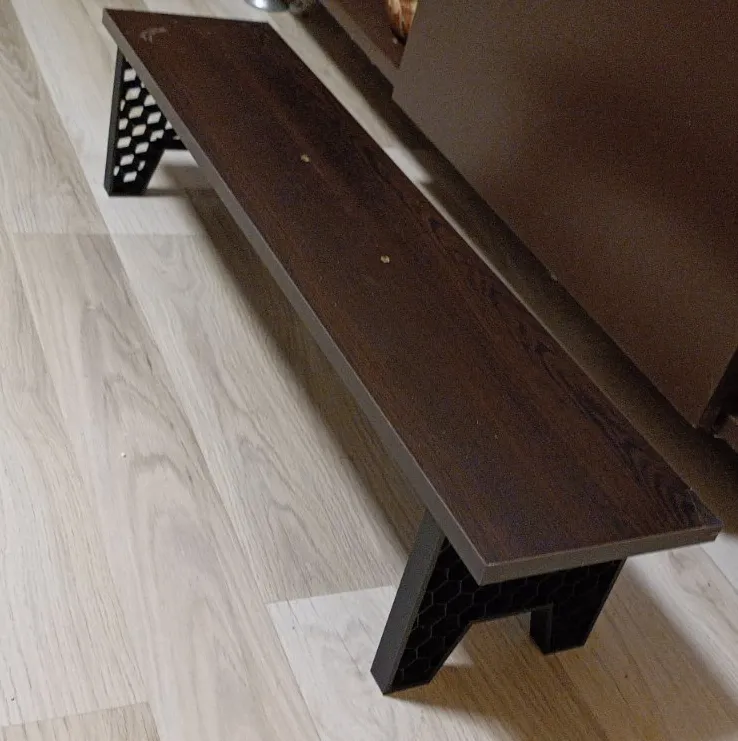 Riser legs / monitor stand legs - infill pattern