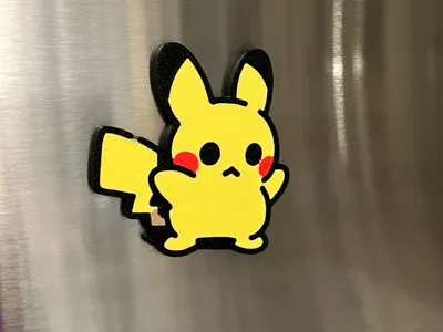 Cute Pokemon Pikachu Magnet