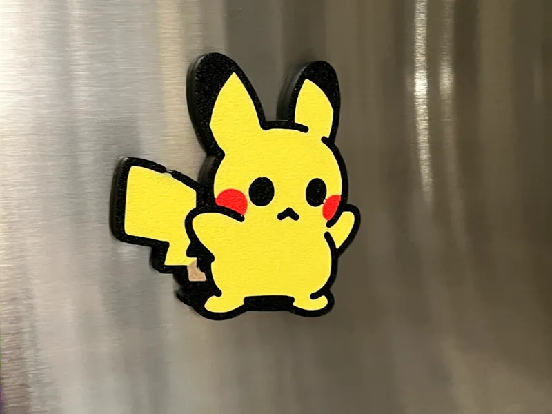Cute Pokemon Pikachu Magnet