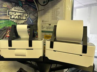 Label Printer Roll Holder Remix for PM-241-BT
