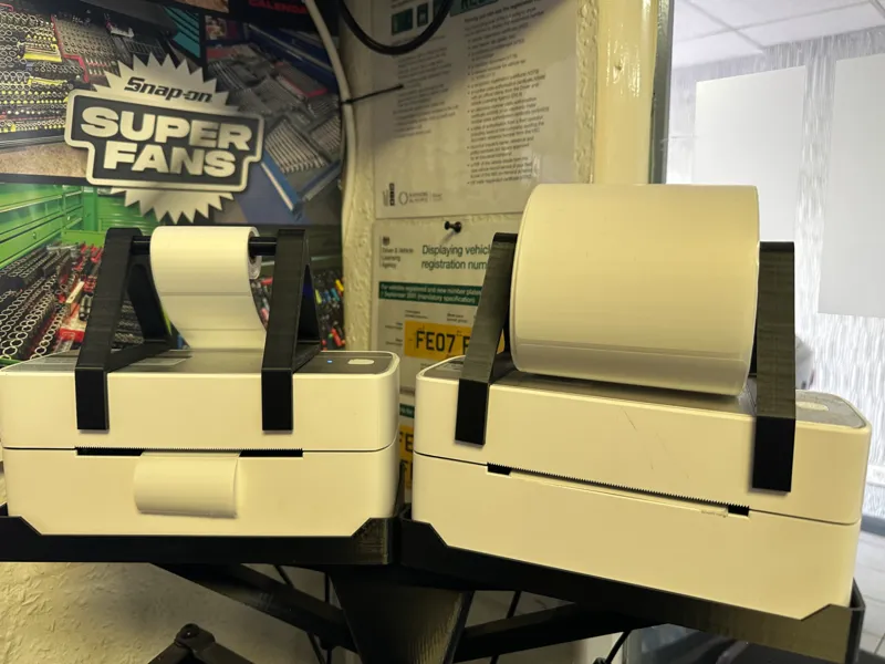 Label Printer Roll Holder Remix for PM-241-BT