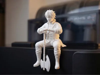 Stark Frieren - Monitor & Topper Buddy - Free 3D Print Model