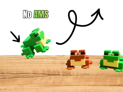 Jumping Minecraft Frog