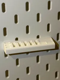 Range-clés USB, USB-C et cartes SD pour IKEA Skadis — photo 2