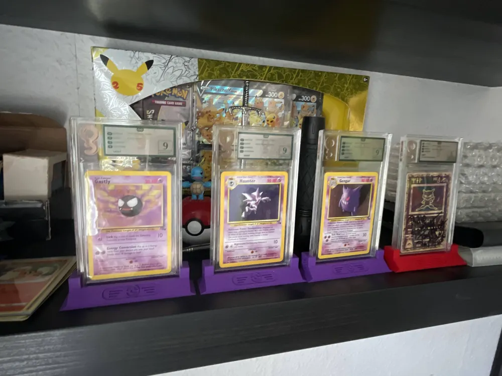 Graded Pokemon Trading Card Holder/Display by Daryl Bateman MakerWorld