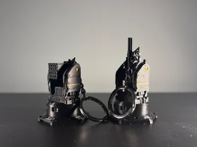 Helldivers 2 Explosive Duo Keychains