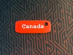 Canada keychain