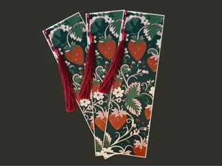 Strawberry Fields Bookmark