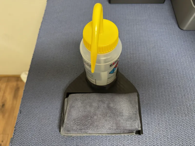 Build Plate Cleaning Supply Tray