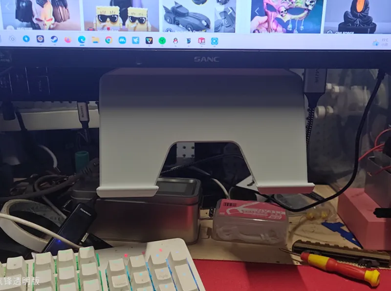 基于显示屏支架的手机支架