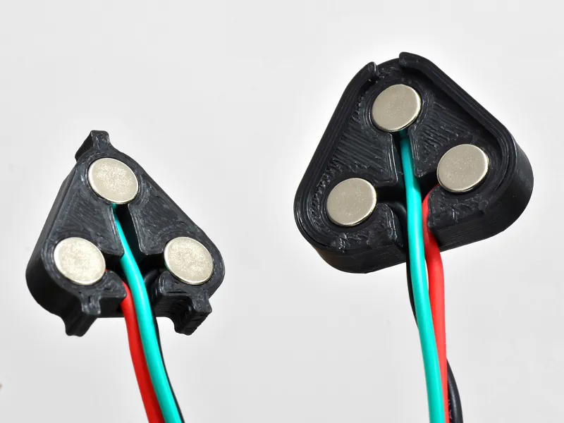 3-Pin Magnetic Connector for Electronic Projects