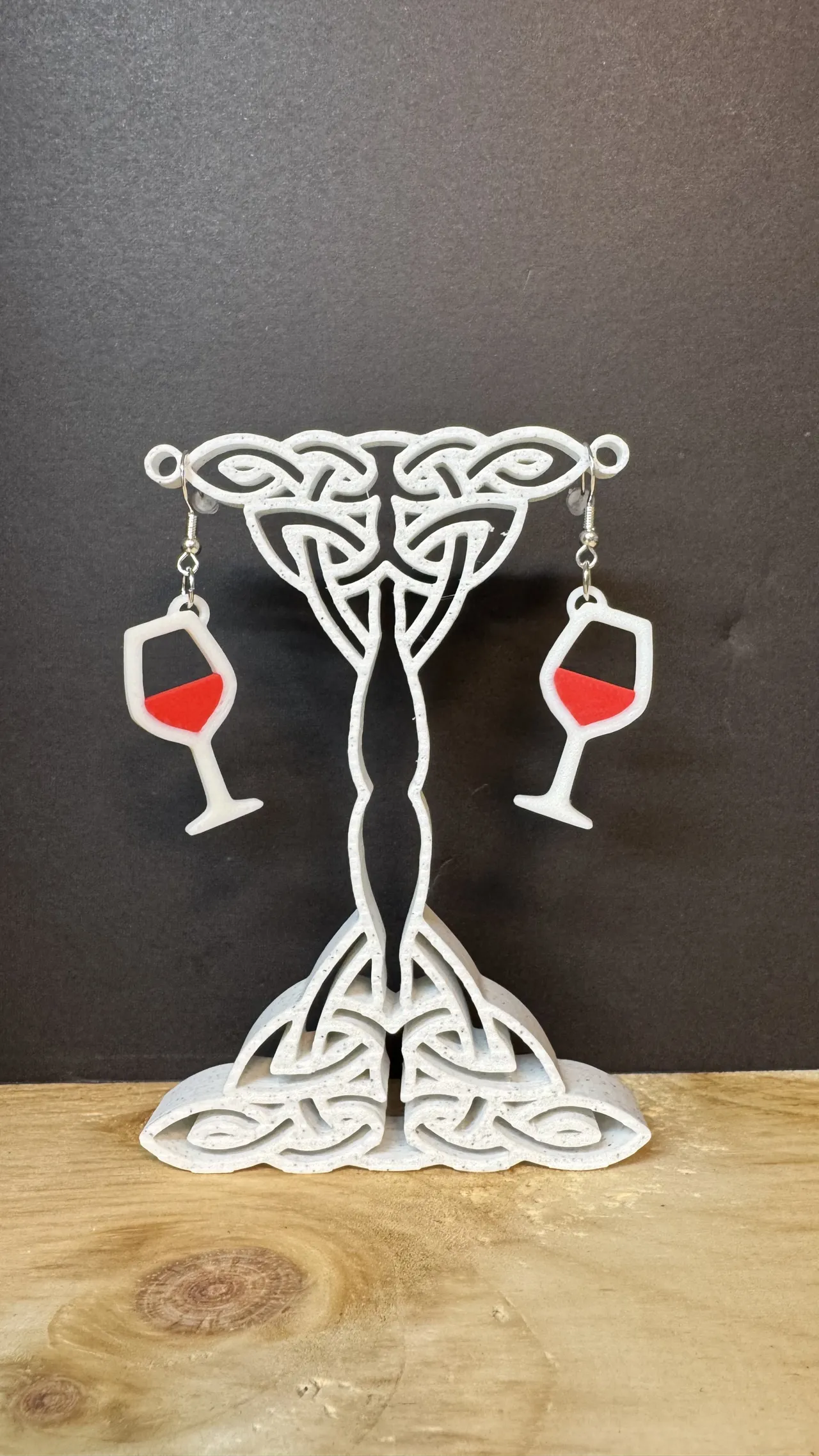 Wine Glass Earrings view 2