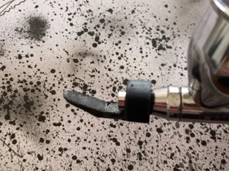 Aerografo effetto schizzo