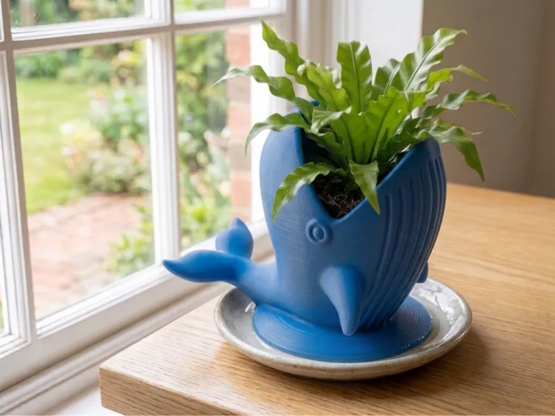 Whale Planter