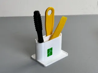 Resin Print shovel box - bambu logo