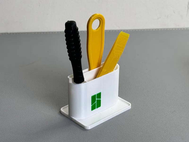 Resin Print shovel box - bambu logo