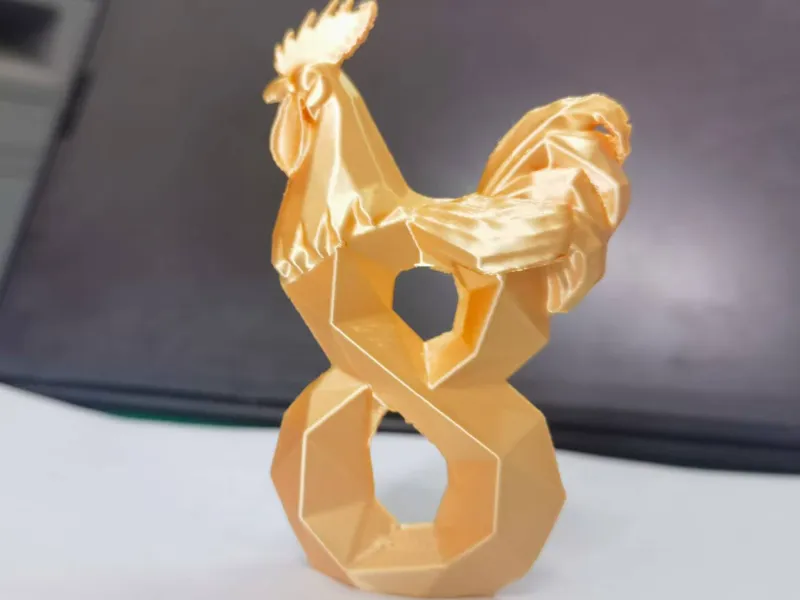 数字8与动物鸡