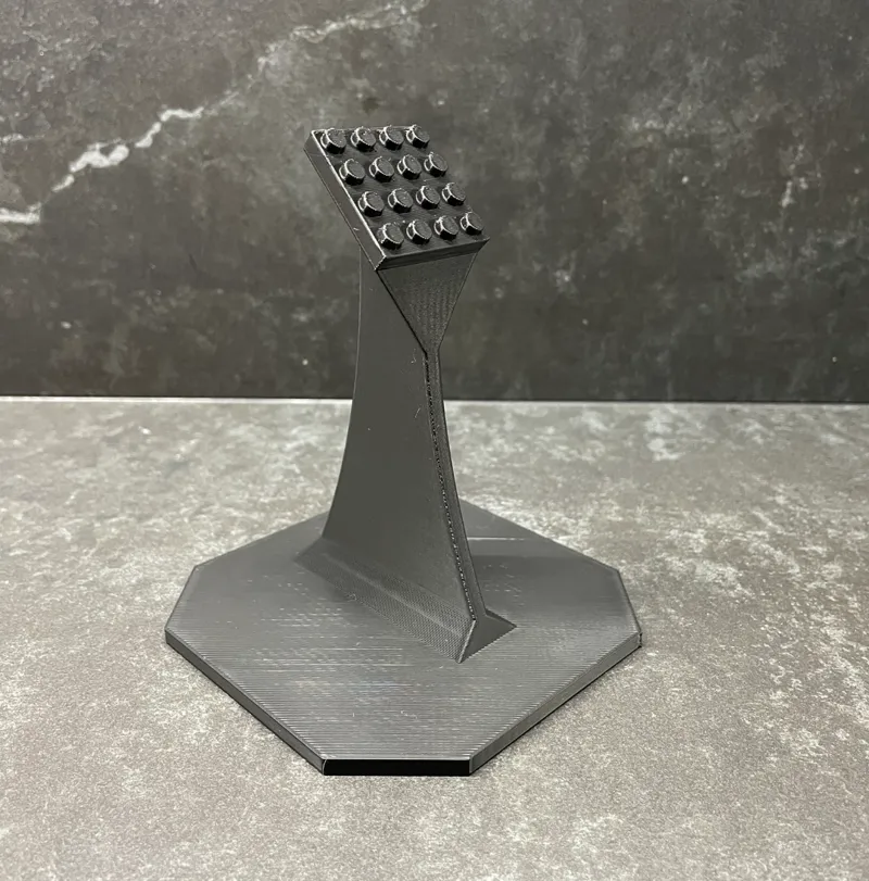 45° Inclined Leg0 Brick Ship Display Stand