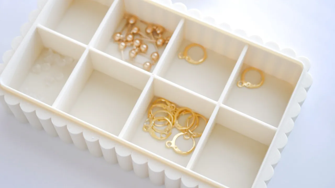 Earring Component Organizer Tray view 2