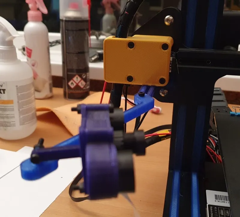 Stowaway Raspberry Camera Support with IR for Ender 3