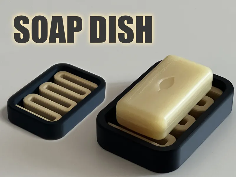 Soap Dish – Stylish & Functional Draining Tray