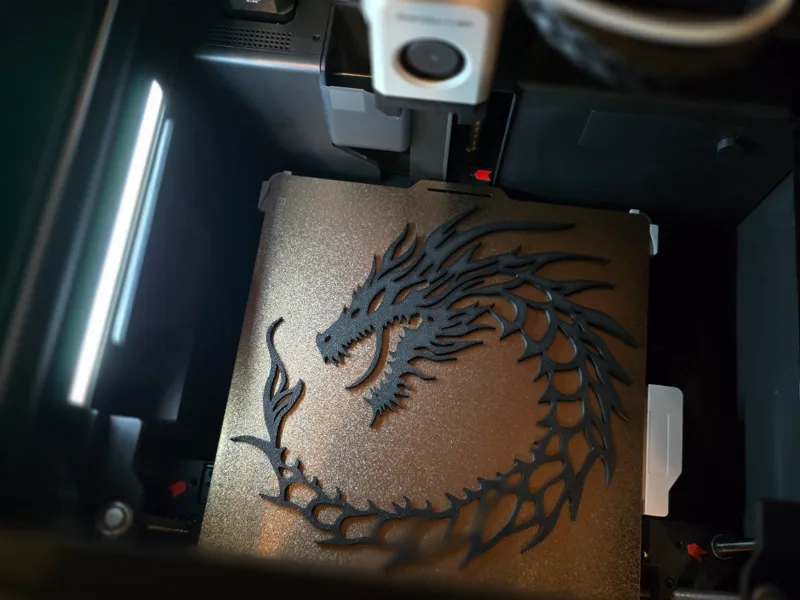 Dragon Silhouette Wall Art