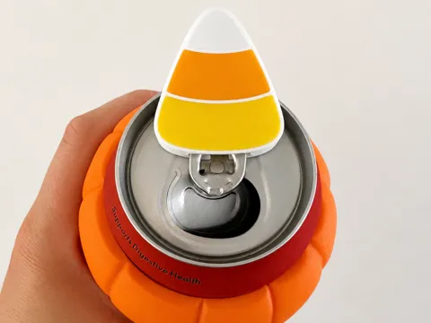 Tapa o cubierta: Candy Corn Can Opener | Fall Drink Accessory — referencia de MakerWorld