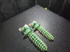 0.16mm layer, 2 walls, 8% infill, keychain ready the smaller