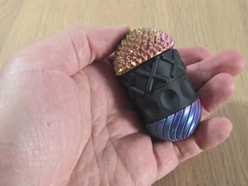 Objeto manipulable: Sensory MagSpin Fidget (Modular, Snap Fit, Magnet) — vista de referencia 3