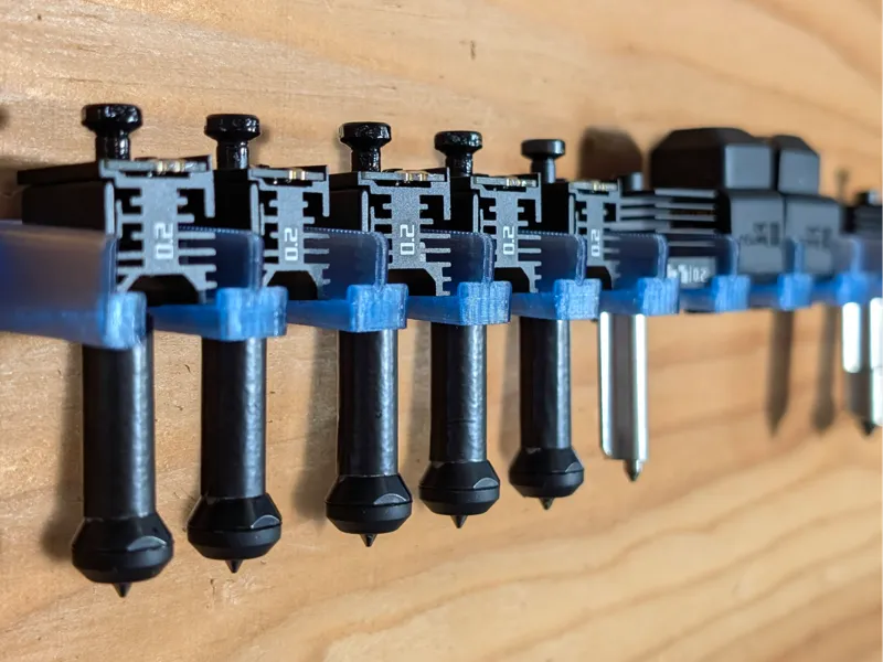 I have a nozzle hoarding problem (wall mount)