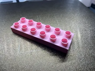 Duplo brick 2x6 low profile