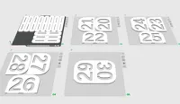 Number 20-30 / 0.2mm layer, 2 walls, 15% infill
