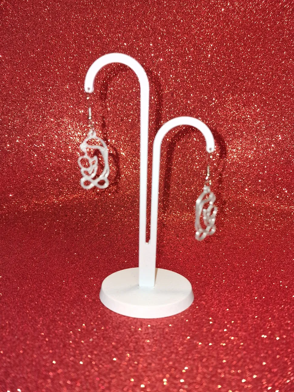 Mother love earrings view 3