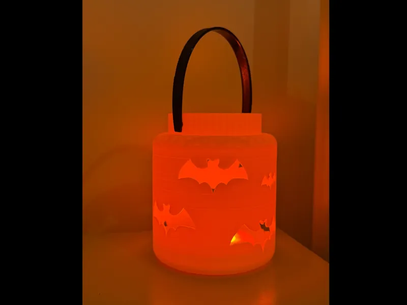 Halloween Bat Lantern