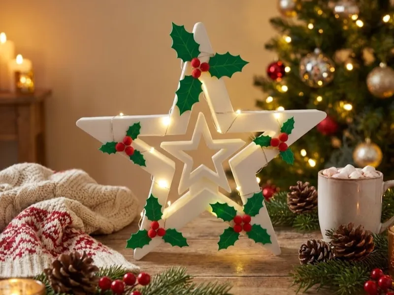 Fairy light Christmas star