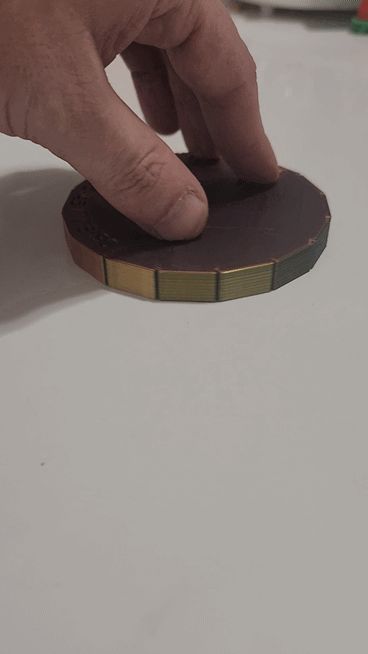 Multi-Color Test Disk