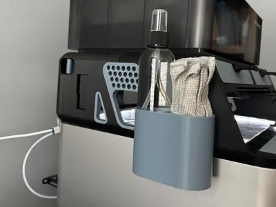 AMS Riser Bottle & Rag Holder Attachment