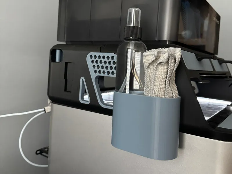 AMS Riser Bottle & Rag Holder Attachment