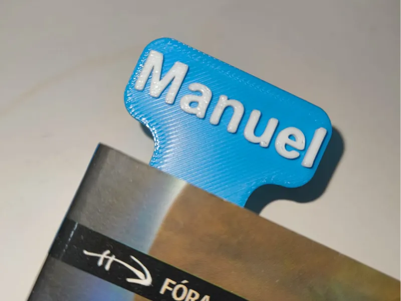 Marcapáginas Personalizable