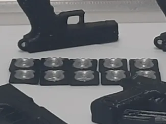Police Badge With Back