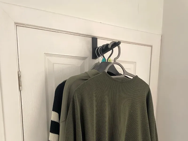 Over door hanger rack V2
